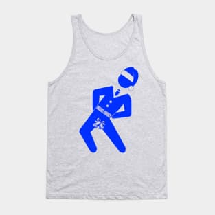 Jinglebell Jennings Blue Tank Top